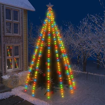vidaXL Kerstboomverlichting 500 LEDs meerkleurig, Verzenden