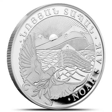 Arménie. 200 Dram 2026 – Noahs Ark – 1/2 oz Silver coin –