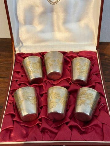 USSR - Beker (6) - Zilver - Vodka Cups