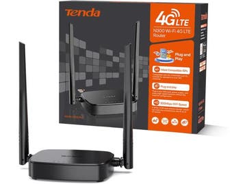 Veiling - Tenda 4G03 Pro 4G LTE Router, WLAN-router voor sim, Computers en Software, Nieuw