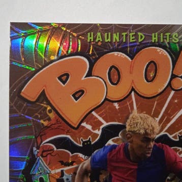 2025 Wild Card Haunted Hits Lamine Yamal Gesigneerde kaart,, Nieuw