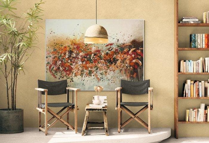 Floria Rey - Window into nature XXL, Antiquités & Art, Art | Peinture | Moderne