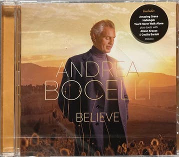 Andrea Bocelli - Believe, Verzenden, Gebruikt