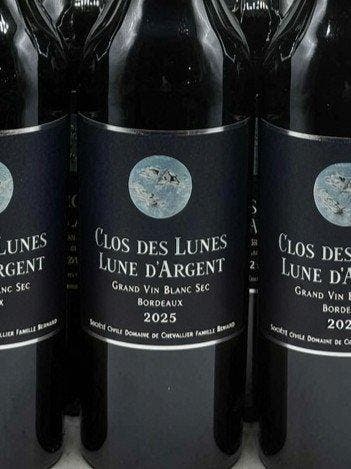 2025 Clos des Lunes Lune dArgent - Bordeaux - 12 Flessen, Nieuw