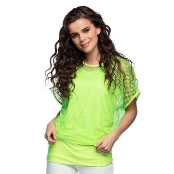 Visnet Shirt Groen Dames M/L, Verzenden