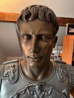 sculptuur, Grand buste décoratif d’Auguste César, inspiré de