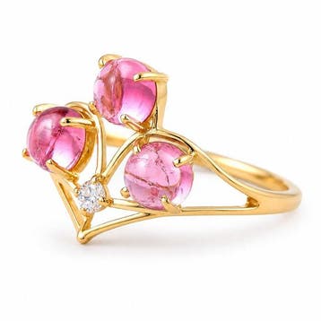 Zonder minimumprijs - Ring - 14 karaat Geel goud - 1.81ct., Nieuw