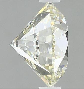 1 pcs Diamant (Natuurlijk) - 2.01 ct - Rond - J - IF -, Nieuw