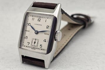 Longines - Art Deco – Rectangular – Small Seconds – Manual