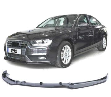 Spoiler Lame Frontal Pour Audi A4 B8 8K 11-15 Noir Brillant, Verzenden, Nieuw