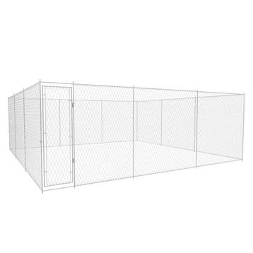 vidaXL Hondenkennel voor buiten 570x570x185 cm, Dieren en Toebehoren, Verzenden, Nieuw