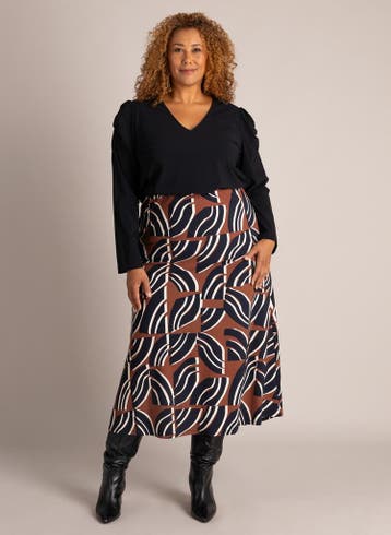 COLLETTA rok Marit2(50)Maat 46/48 (XL) of groter, Kleding | Dames, Verzenden, Nieuw, Maat 46/48 (XL) of groter, Overige kleuren