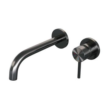 Inbouw Wastafelmengkraan Brauer Gunmetal Edition Coldstart, Ophalen of Verzenden, Nieuw, Kraan