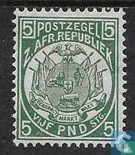 Transvaal - Wapenschild - 1892, Verzenden
