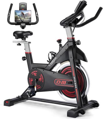 Lugia Hometrainer fitness Fiets Led Display - Verstelbaar, Sport en Fitness, Fitnessmaterialen, Verzenden, Zo goed als nieuw