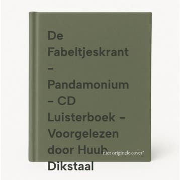 De Fabeltjeskrant - Pandamonium - CD Luisterboek -, Boeken, Verzenden, Zo goed als nieuw