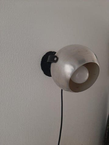 ANVIA - Wandlamp - Aluminium, Metaal - Anvia Eye-bollamp