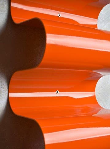 Oliver Franneck - Plank - Aluminium - 70e Orange
