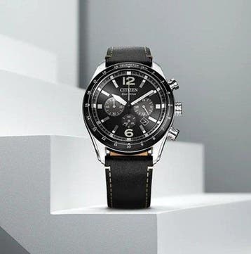 Citizen - Eco-Drive Aviator Chronograph - Sans prix de, Handtassen en Accessoires, Horloges | Heren, Nieuw