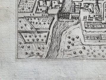 Italië - Trento; Francesco Scoto (1548/ 1622) - veduta, Nieuw