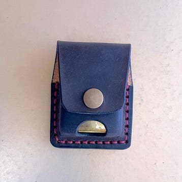 Zippo - Handmade Genuine Leather case for Zippo lighter -, Nieuw