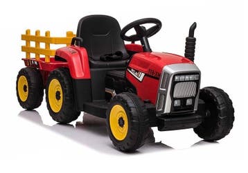 Rode tractor met aanhanger | Tweede kansje, OP = OP, Verzenden, Zo goed als nieuw