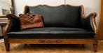Sofa - Echt leer - Sofa in Louis XV-stijl