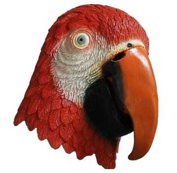 vogelmasker - Rode Ara, Verzenden