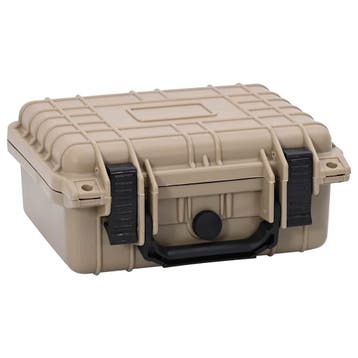 vidaXL Harde koffer Zand 27 x 24,5 x 12,5 cm Polypropyleen, Audio, Tv en Foto, Foto | Cameratassen, Verzenden, Nieuw