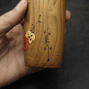Usaburo - Beeld, Kokeshi Doll - 18 cm - Hout