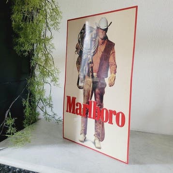 Philip Morris Inc. Marlboro Reclamebord, 1970 - Reclamebord