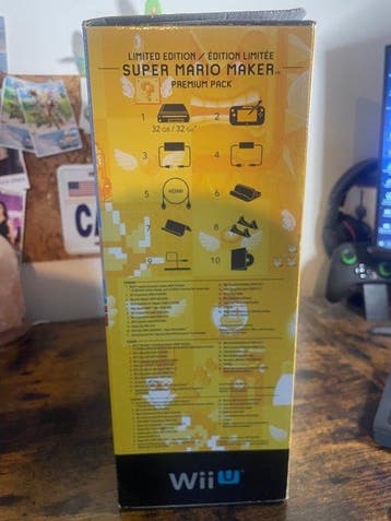 Nintendo - Wii u - Wii u pack super mario maker -, Nieuw