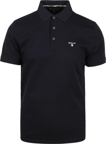 Barbour Polo Sutton Tailored Navy maat Maat 48/50 (M) Heren, Verzenden