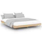 Bedframe 200x200 Sonoma | Retour deal: nu 61% goedkoper, Huis en Inrichting, Slaapkamer | Bedden, Overige materialen, Overige kleuren