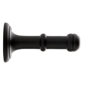 Deurstopper met mat zwarte poedercoating - muurbeschermin..., Doe-het-zelf en Bouw, Ophalen of Verzenden, Nieuw, Koper of Messing