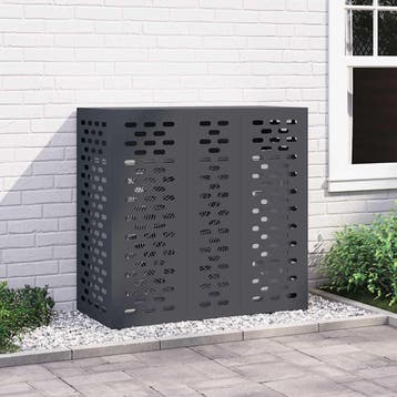 vidaXL Air Conditioner Hoes Antraciet 110 x 50 x 105 cm, Elektronische apparatuur, Airco's, Verzenden, Nieuw