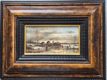 Herbert Wehringer (1926-2017) - Winterlandschaft am