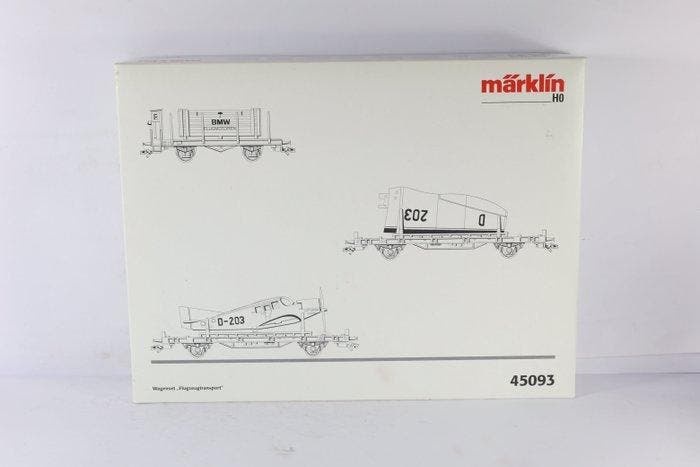 Märklin H0 - 45093 - Modeltrein goederenwagonset (1) -, Hobby en Vrije tijd, Modeltreinen | H0