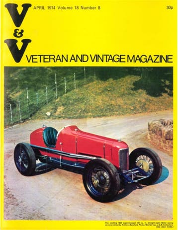 1974 VETERAN AND VINTAGE MAGAZINE 8 ENGELS, Ophalen of Verzenden, Nieuw
