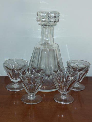 Baccarat - Drinkset (5) - Harcourt Talleyrand - Kristal