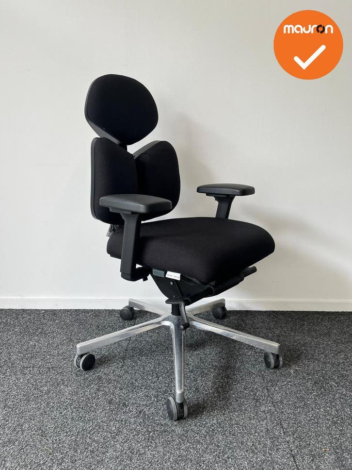 Rohde & Grahl - Xenium - Duo-Back - Met hoofdsteun -  Zwarte, Zakelijke goederen, Kantoor en Winkelinrichting | Kantoormeubilair en Inrichting