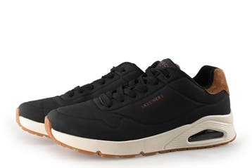 Skechers Sneakers in maat 43 Zwart, Kleding | Heren, Schoenen, Verzenden, Zwart, Zo goed als nieuw, Skechers