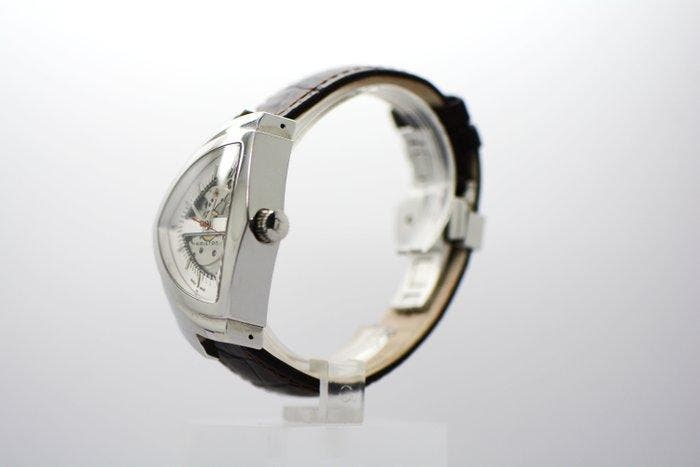 Hamilton - Ventura ELVIS  - H245150 - Heren - 2024, Handtassen en Accessoires, Horloges | Heren