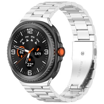 DrPhone Elite No-Gap RVS Horlogeband – Metalen Drie-Link, Handtassen en Accessoires, Smartwatches, Verzenden, Nieuw