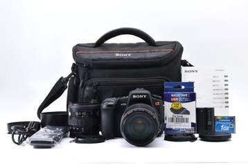 Sony a350 + AF 3.5-4.5/35-105mm + AF 4.5-5.6/100-300mm