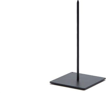 Metaalstaander metalen pin standaard solid klein zwart, Nieuw