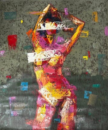 Hoang Anh (1984) - Beauté féminine 120 100 cm