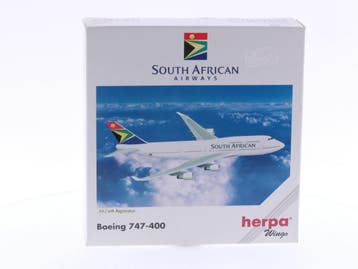 Schaal 1:500 Herpa 511162 South African Airways - Boeing..., Ophalen of Verzenden, Gebruikt