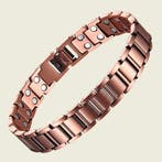 Luxe gezondheidsarmband magnetisch koper - 1,3 cm, Sport en Fitness, Gezondheidsproducten en Wellness, Ophalen of Verzenden, Nieuw
