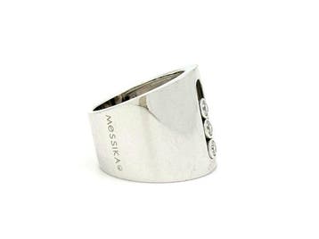 Messika - Ring - Move - 18 karaat Witgoud - 0.30ct. tw.